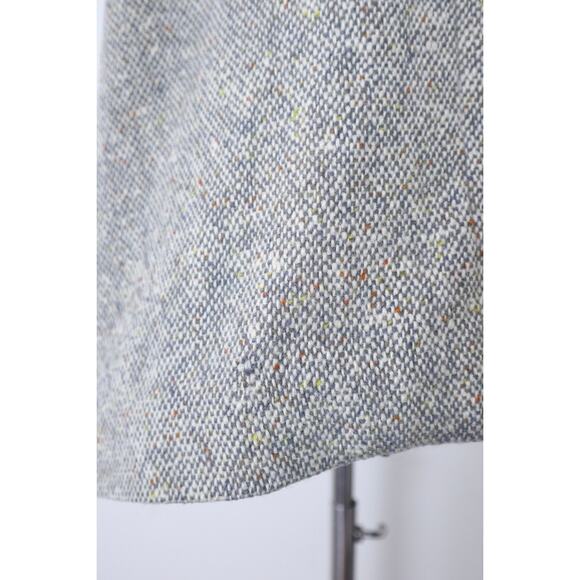 Vintage Burberry Women's Irish Tweed Car Coat Collared Overcoat - Picture 4 of 16